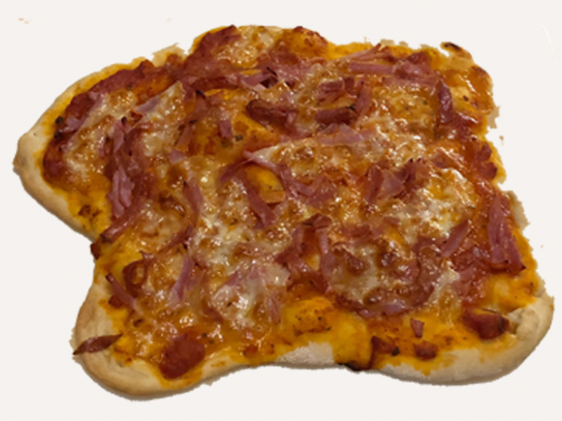 Schinken-Salami Pizza